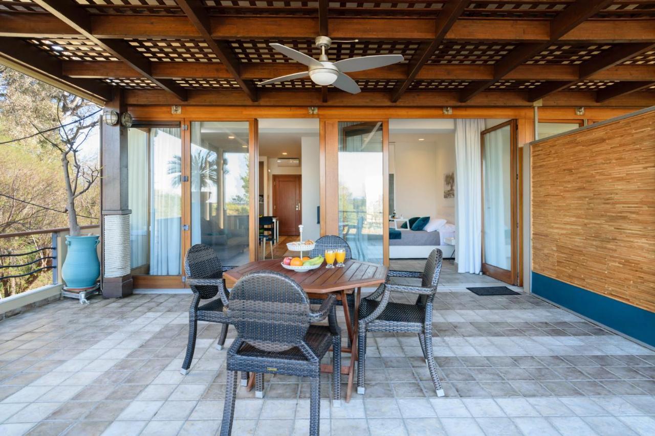 Xenios Dias Luxury Apartments With Sea View Kato Daratso Exterior foto